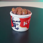 3d Print Chicken bucket with label