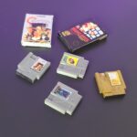 1/12 scale NES Cartridges and Box Art