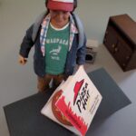 Dustin Enjoying some eats after a long haul of playing some Dungeons and Dragons