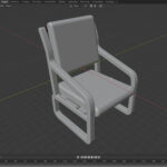 3D Print chair model for 3D printing