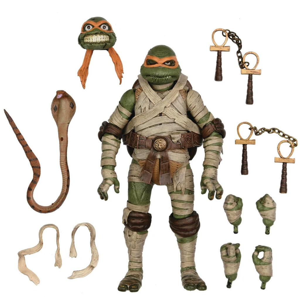 Neca Universal Monsters | TMNT Michelangelo The Mummy Accessories