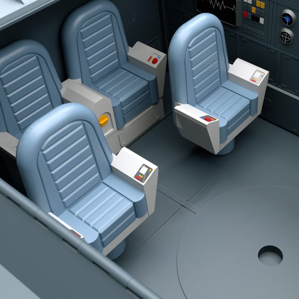 Thundertank sculpted back seats