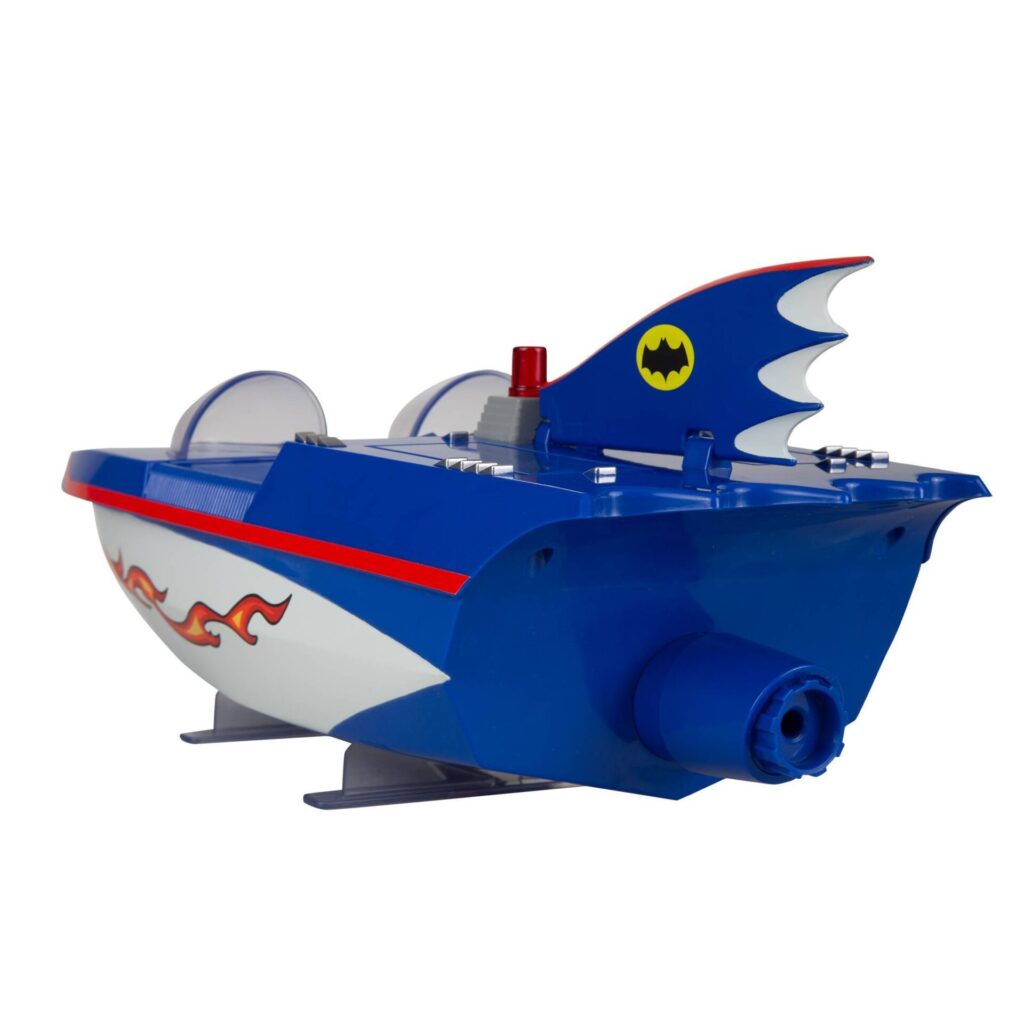 Batboat with jet engine