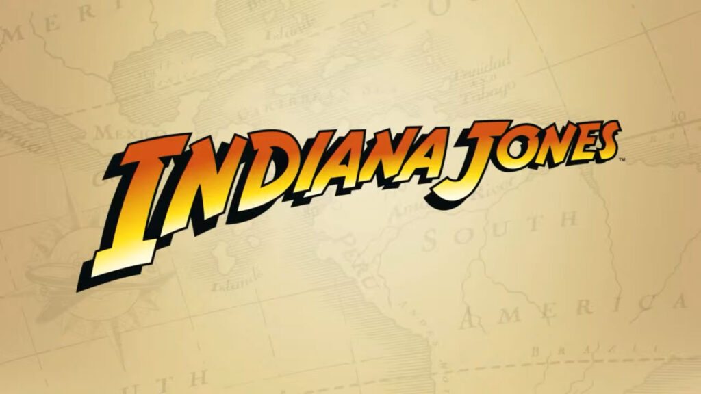 Indiana Jones Logo Card