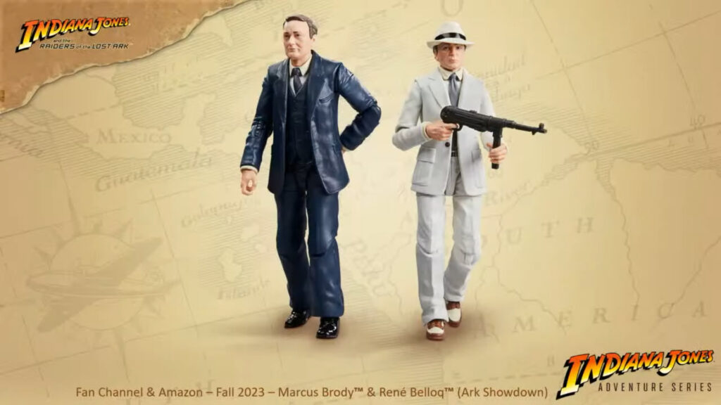 Indiana Jones - Raiders of the Lost Ark - 2 Pack Marcus Brody and Rene Belloq