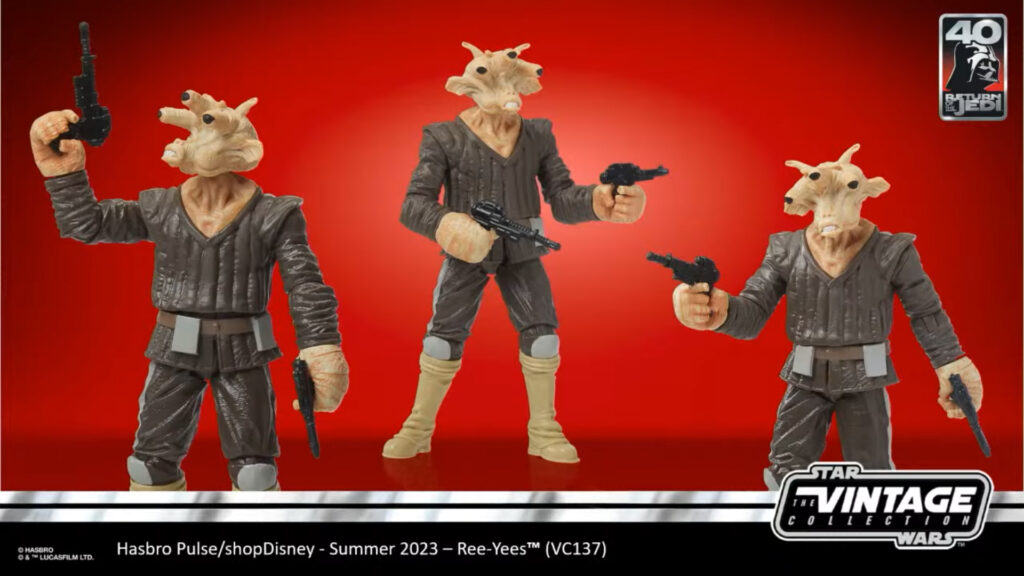 The Vintage Collection ROTJ 4 Pack Ree Yees