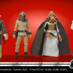 The Vintage Collection ROTJ 4 Pack Velken Tezeri, Taym Dren-Garen, Ree Yees, and Tessek