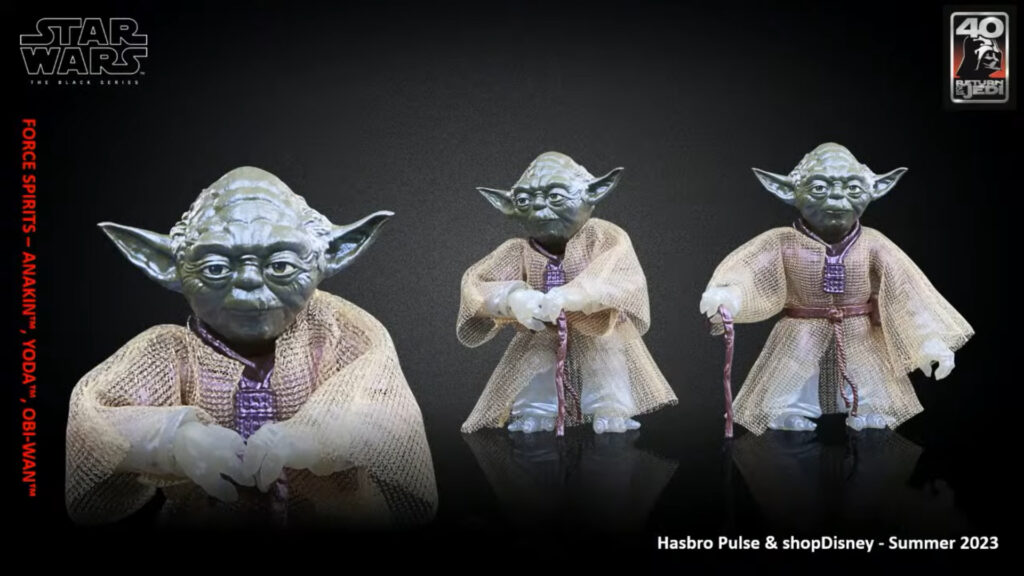 The Black Series ROTJ Force Spirit Pack Yoda
