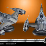 The Mandalorian N1 Starfighter with figures