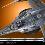The Mandalorian N1 Starfighter with figures
