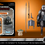 The Mandalorian N1 Starfighter with figures