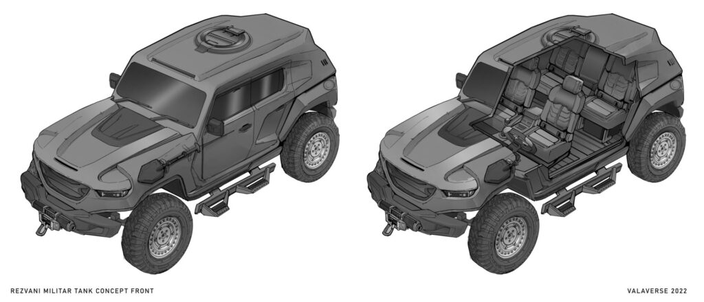 Valaverse Vanguard Vehicle