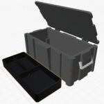 G.I. Joe Foot Locker - Inner Tray