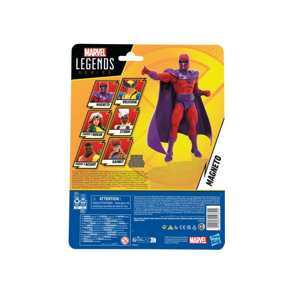 X-Men '97 - Magneto cardback back