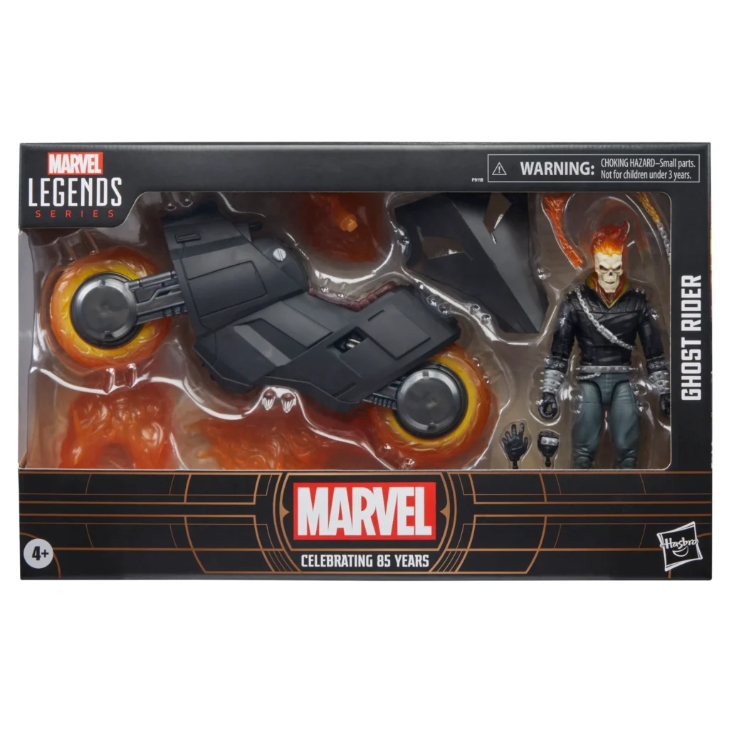 Marvel Legends Series Ghost Rider Front of Box