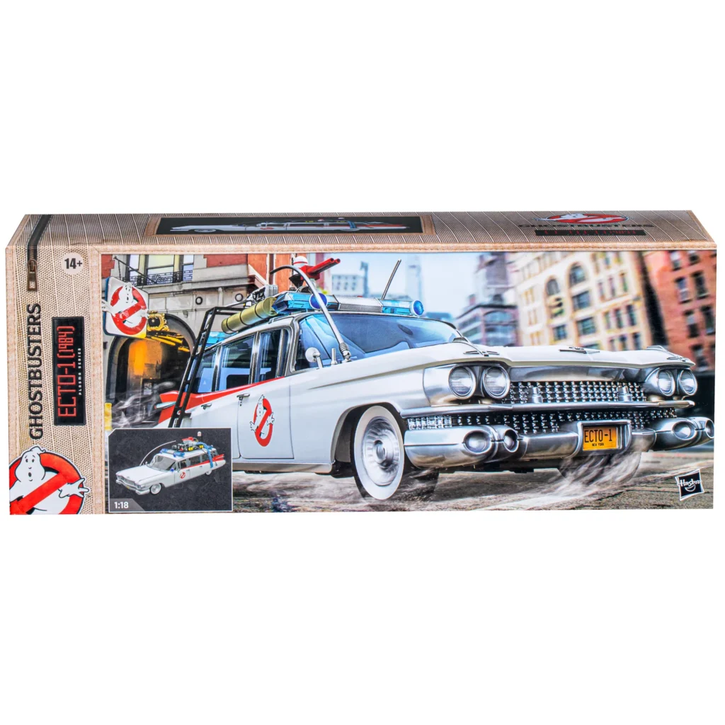 Ghostbusters Plasma Series Ecto-1 Box Art