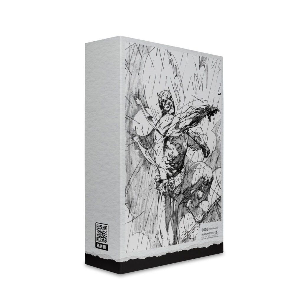 Batman Hush Sketch Box Back 3/4 view