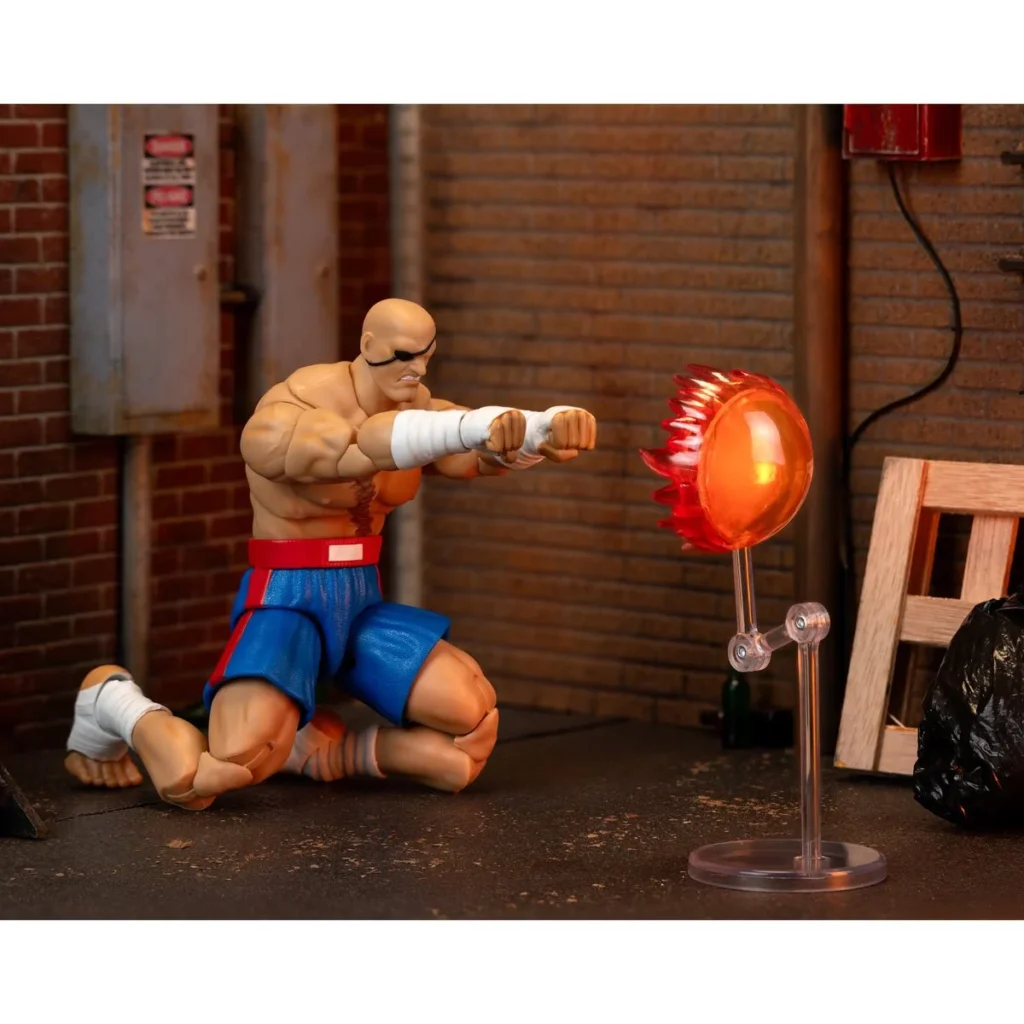 Ultra Street Fighter II Sagat Figure