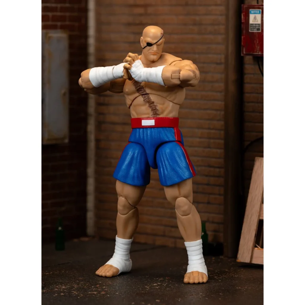 Ultra Street Fighter II Sagat Figure