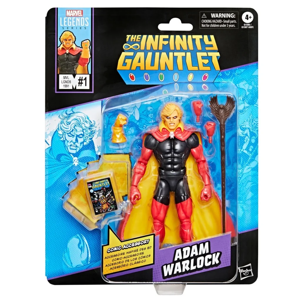 Adam Warlock Comics-Inspired 6-Inch Action Figures