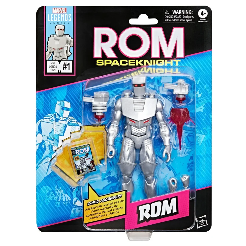 ROM Space Knight Comics-Inspired 6-Inch Action Figures