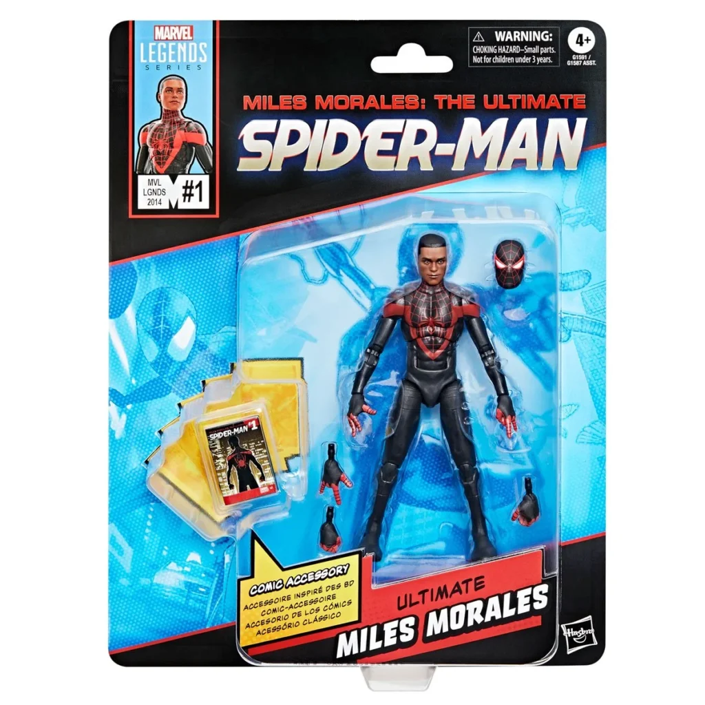 Miles Morales Spider-man Comics-Inspired 6-Inch Action Figures