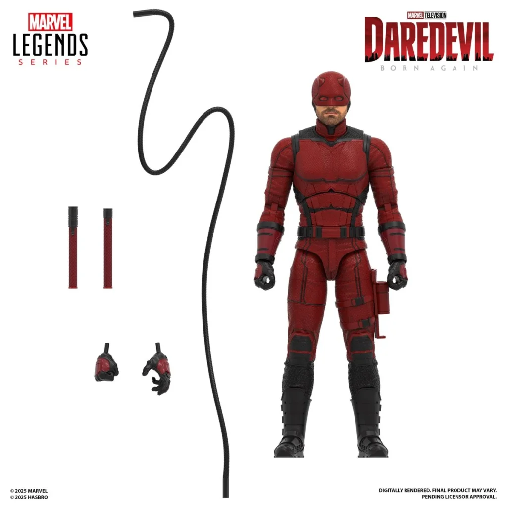 Marvel Legends Daredevil Accessories